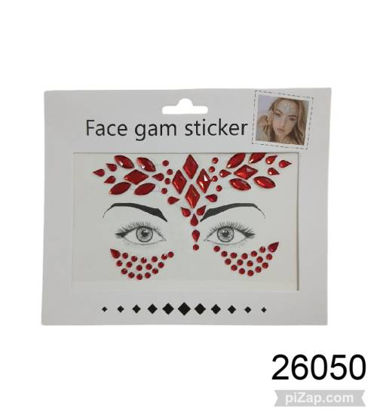 Imagen de STRASS CON STICKER PARA ROSTRO 3.26